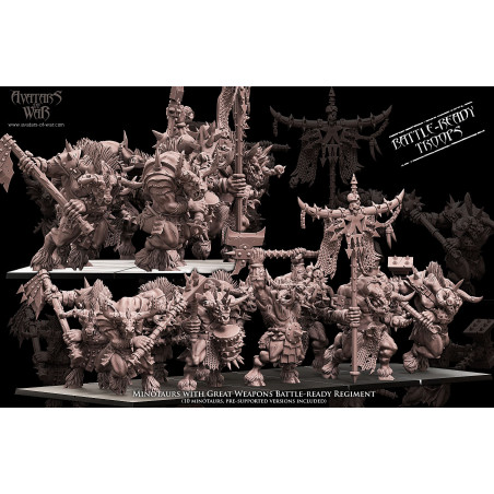 Avatars Of War-Kit Minotaures   