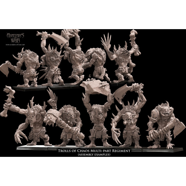 Avatars of War -Kit Trolls du Chaos   