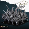 Higlands Miniature - Aegan Elves Cavaliers argentés   