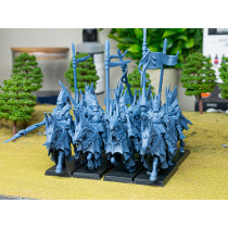 Higlands Miniature - Aegan Elves Cavaliers Dragons   