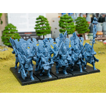 Higlands Miniature - Aegan Elves Gerriers Lions   