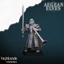 Higlands Miniature - Aegan Elves Lanciers   