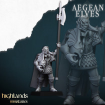 Higlands Miniature - Aegan Elves Lanciers   