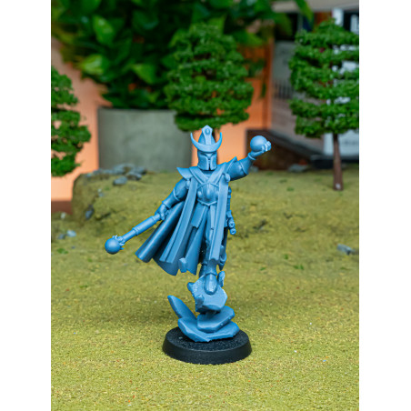 Higlands Miniature - Aegan Elves Héros à cheval  