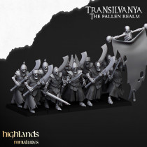 Higland Miniature Transilvanya - Skeleton warriors with swords   