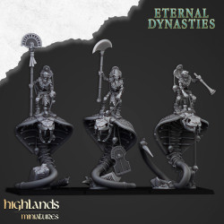 Higlands Miniature-Eternal Dynasties-Gardes anubis avec vouge    (2)