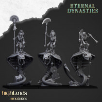 Higlands Miniature-Eternal Dynasties-Gardes anubis avec vouge   