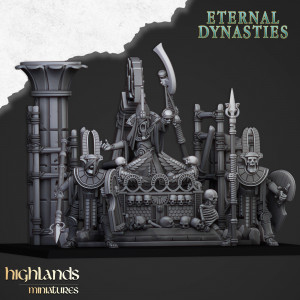 Higlands Miniature-Eternal Dynasties-Prêtre éternel à pieds   