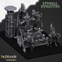 Higlands Miniature-Eternal Dynasties-Prêtre éternel à pieds   