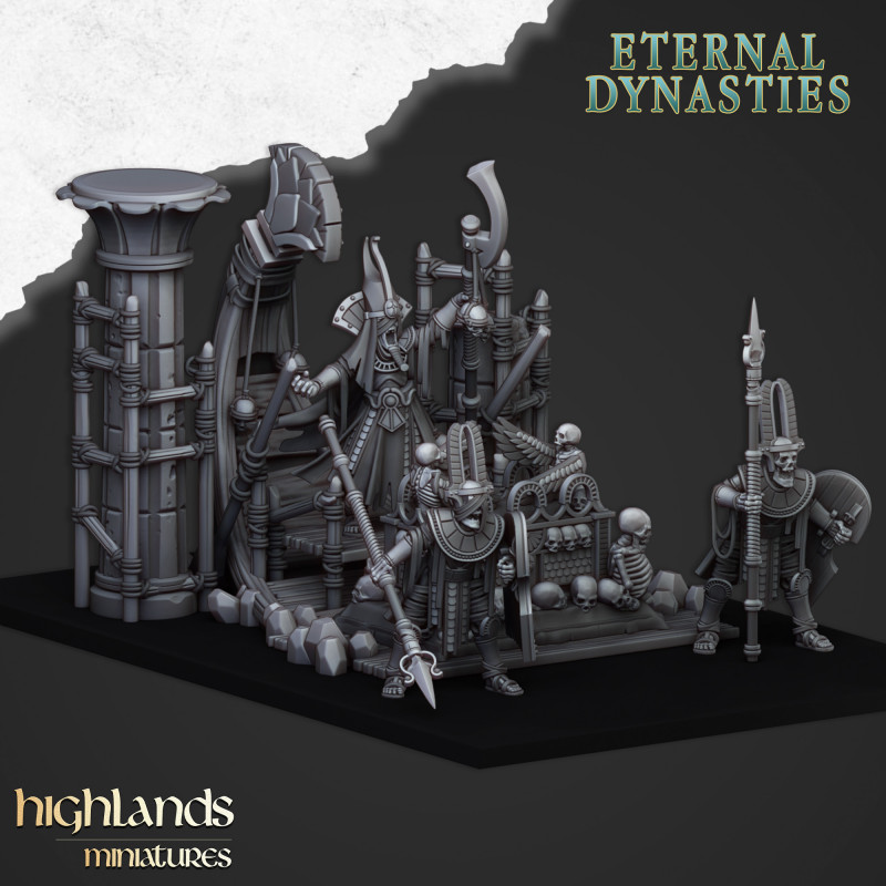 Higlands Miniature-Eternal Dynasties-Prêtre éternel à pieds   