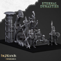 Higlands Miniature-Eternal Dynasties-Prêtre éternel à pieds   