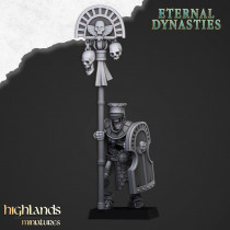 Higland Miniatures-Eternal Dynasties-Gardes royaux Epées et boucliers    