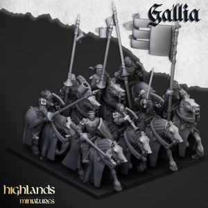 Higland miniatures Gallia - Jeunes Chevaliers   