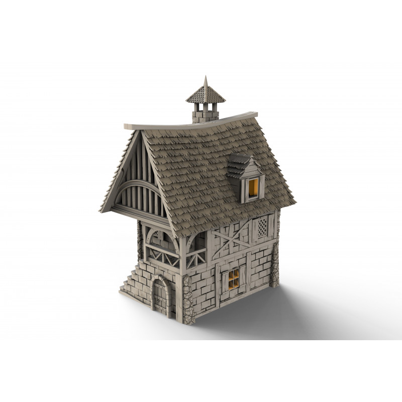 Décors Architecture médiéval - Petite maison 1