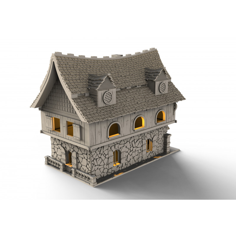 Décors Architecture médiéval - Maison 5