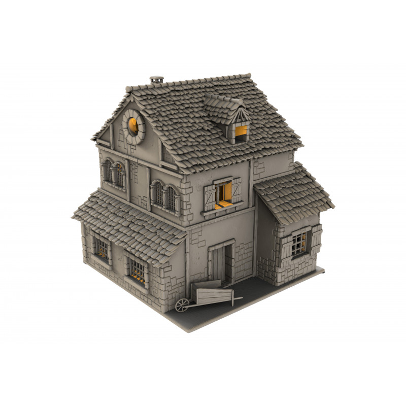 Décors Architecture médiéval - Maison 7