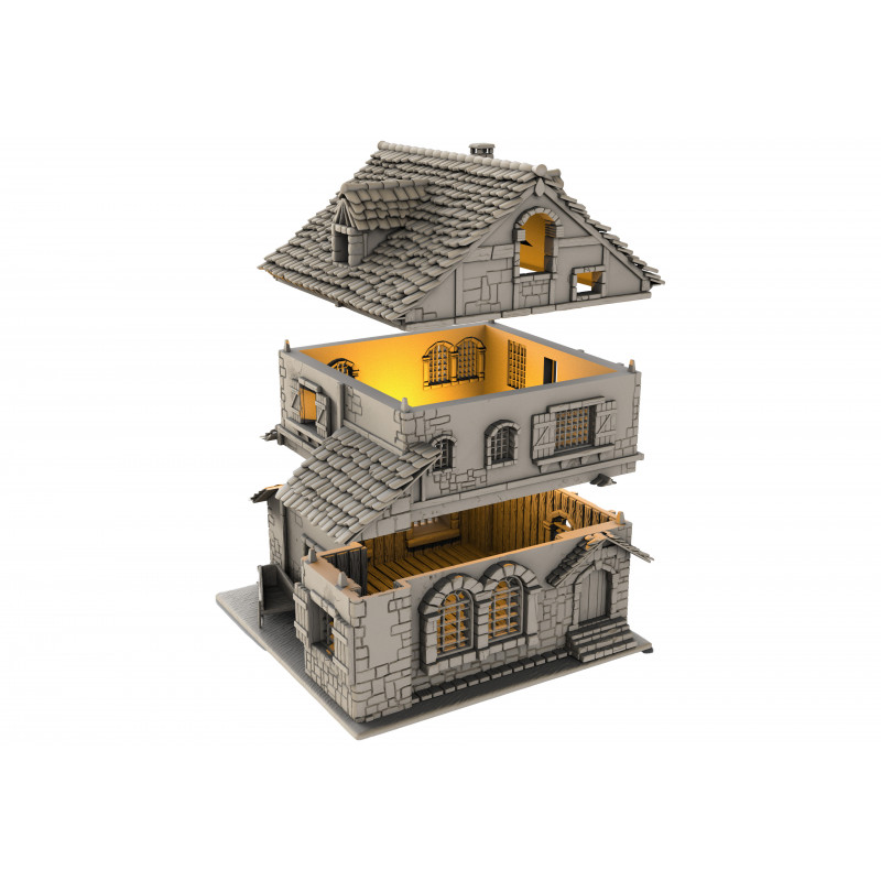 Décors Architecture médiéval - Maison 7