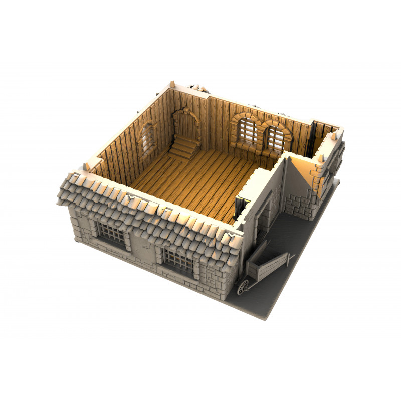 Décors Architecture médiéval - Maison 7