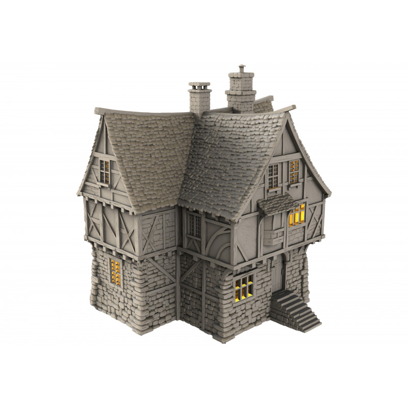 Décors Architecture médiéval - Maison 4