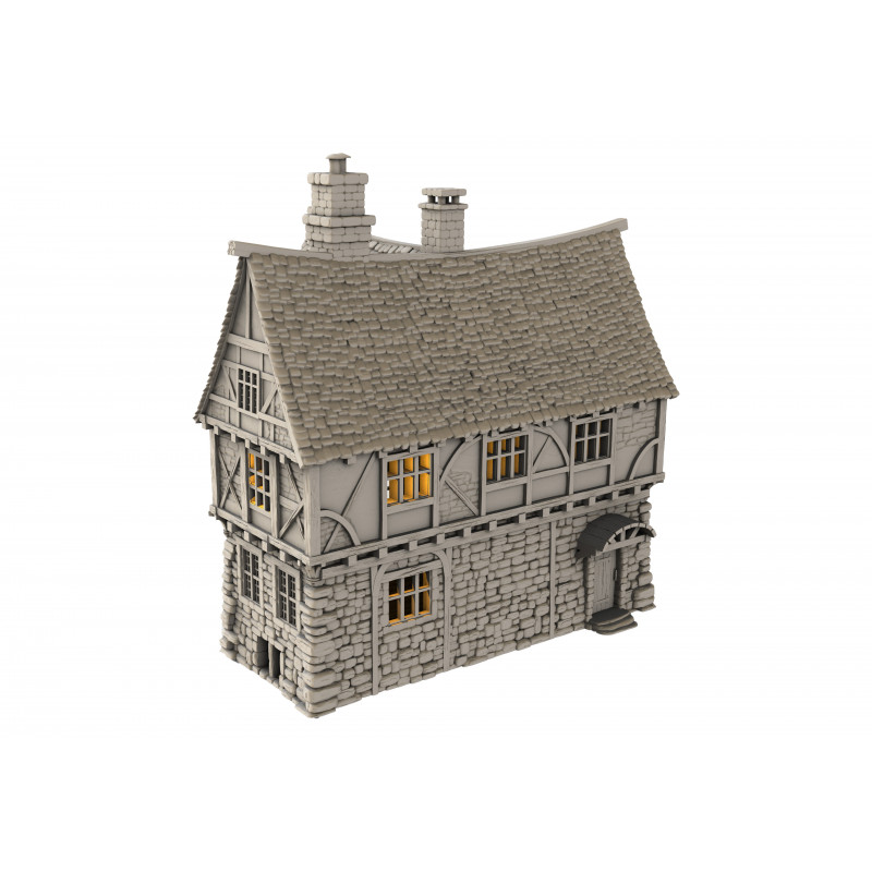 Décors Architecture médiéval - Maison 4