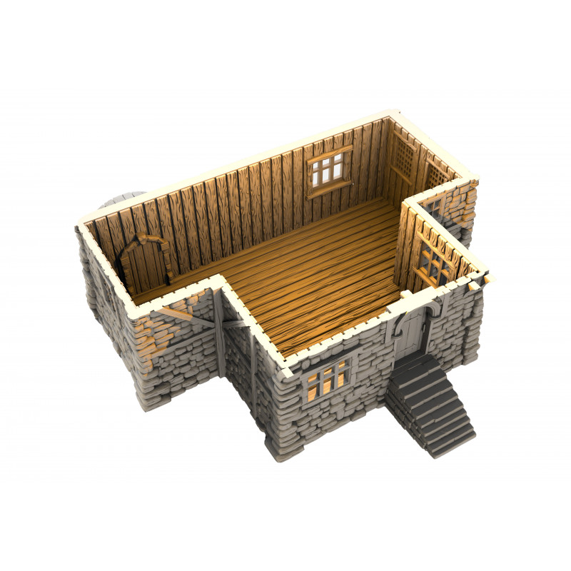 Décors Architecture médiéval - Maison 4