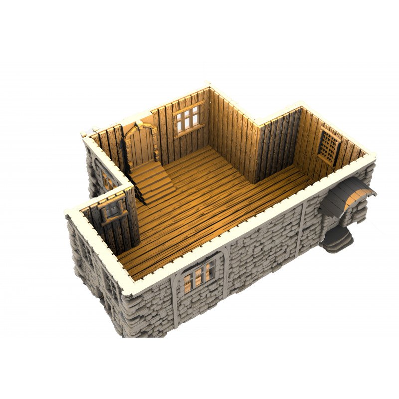 Décors Architecture médiéval - Maison 4