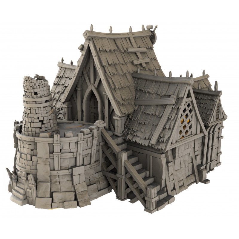 Décors Architecture médiéval - Armurerie