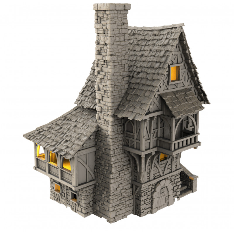 Décors Architecture médiéval - Auberge