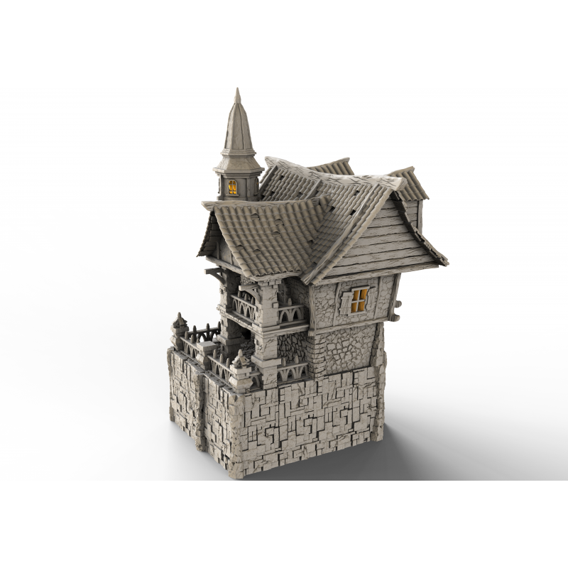 Décors Architecture médiéval - Maison 3
