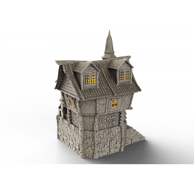 Décors Architecture médiéval - Maison 3
