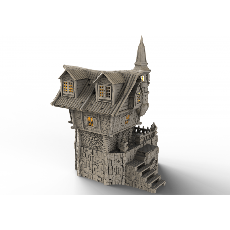 Décors Architecture médiéval - Maison 3