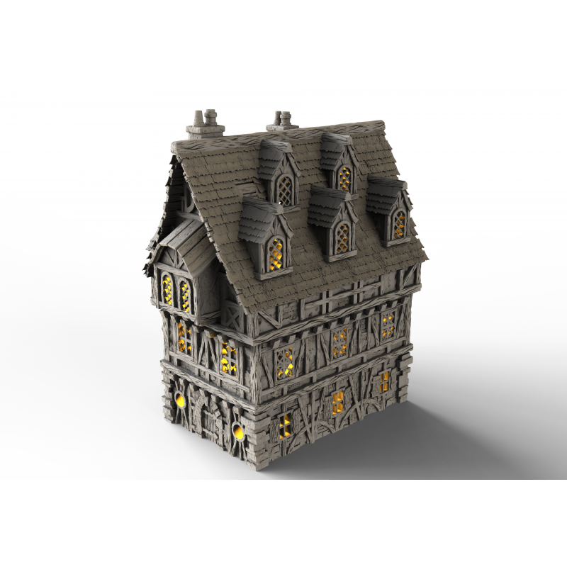 Décors Architecture médiéval - Maison 8