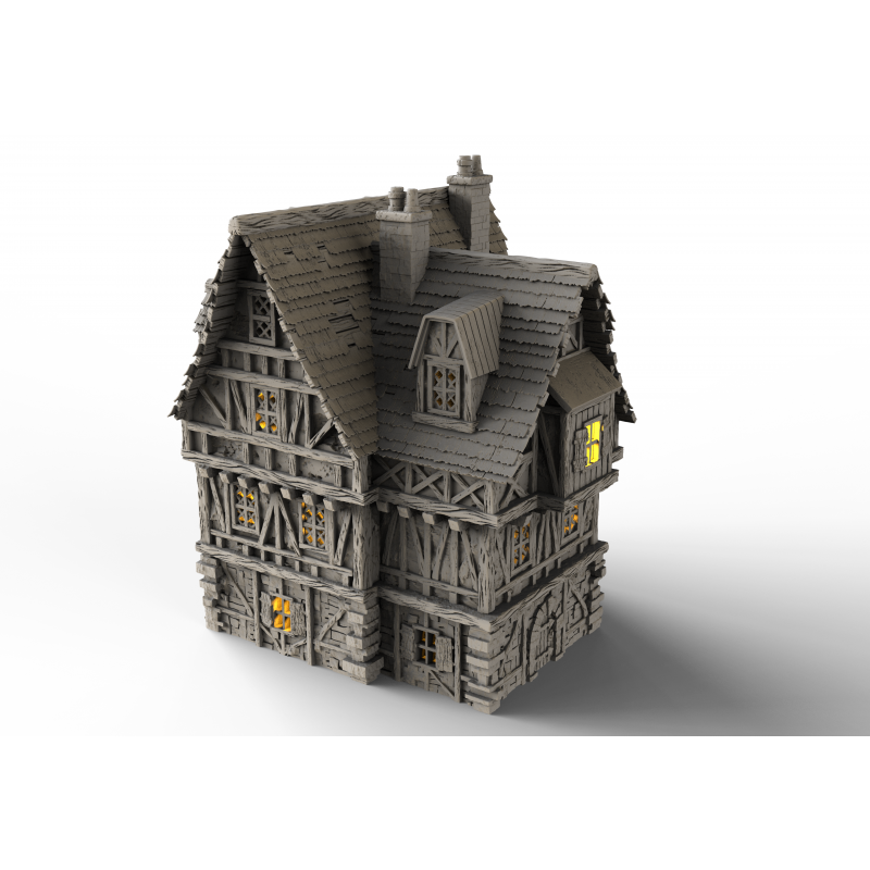 Décors Architecture médiéval - Maison 8