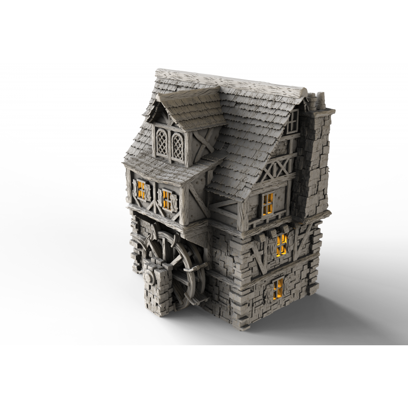 Décors Architecture médiéval - Maison 6