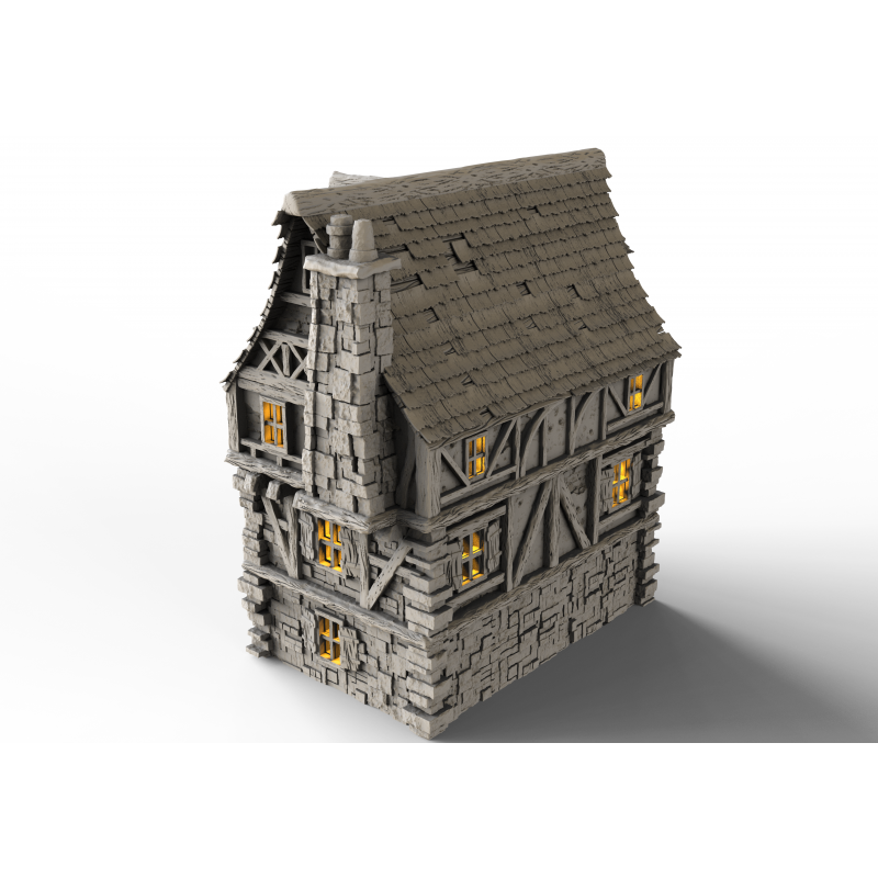 Décors Architecture médiéval - Maison 6