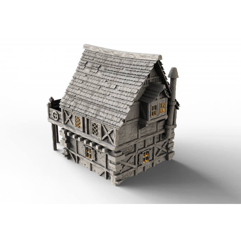 Décors Architecture médiéval - Maison 2