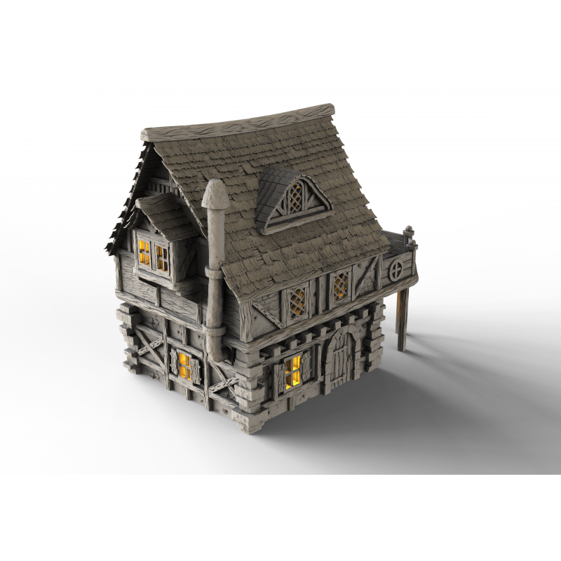 Décors Architecture médiéval - Maison 2