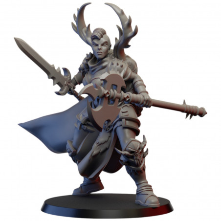 Ghamak - Barbarian female 1  