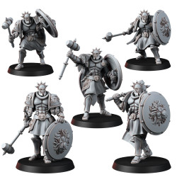 "Spartancast Ghamak - Figurines 3D Épiques pour Wargames Fantasy"
