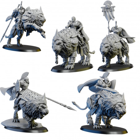 "Spartancast Ghamak - Figurines 3D Épiques pour Wargames Fantasy"
