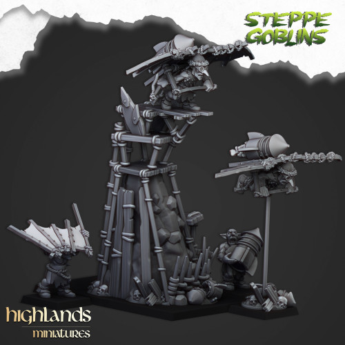 Higlands Miniature-Orc Lance roc  