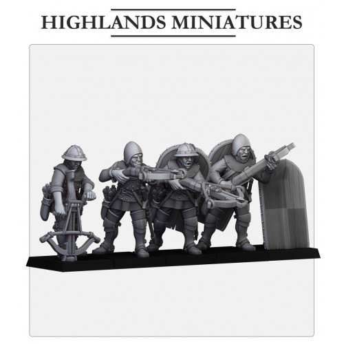 Higland miniatures Gallia - Archers   