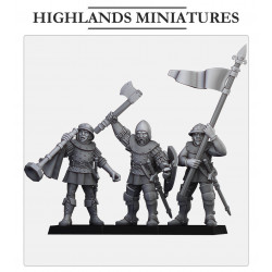 Higland miniatures Gallia - Archers    (2)