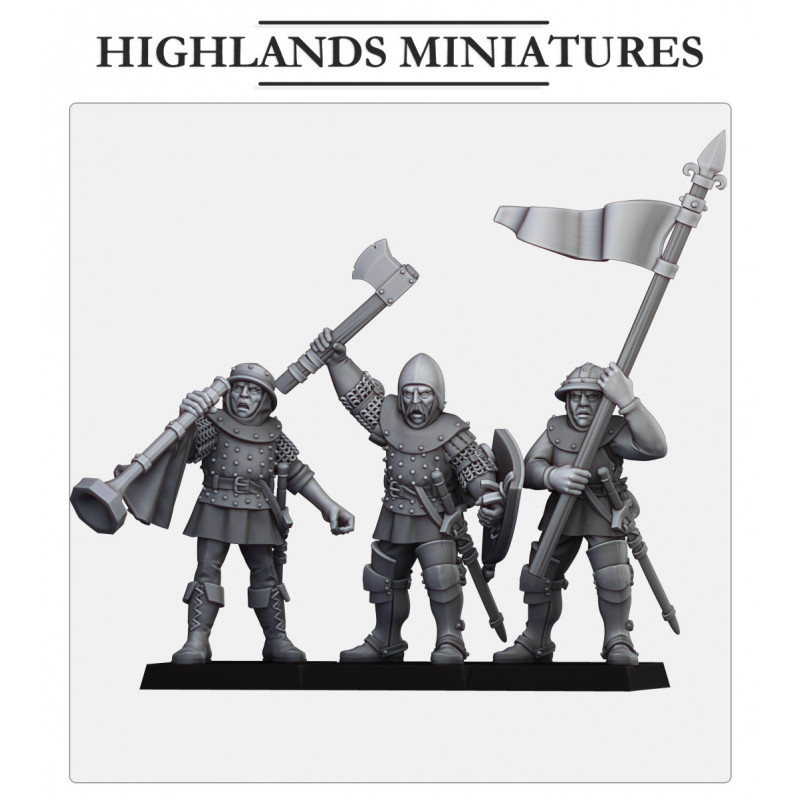 Higland miniatures Gallia - Archers   