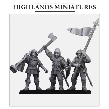 Higland miniatures Gallia - Archers   