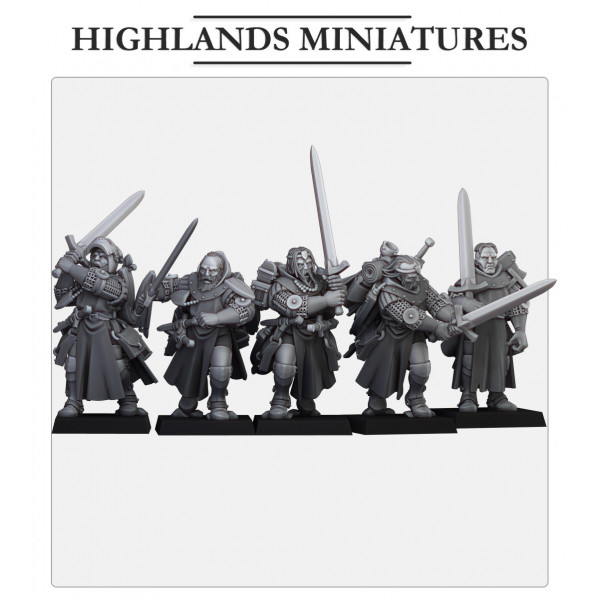 Higland miniatures Gallia - Arquebusiers   