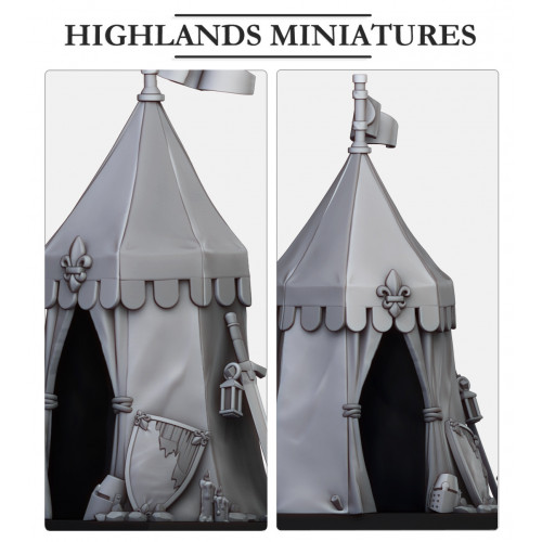 Higland miniatures Gallia - Pieux et décos 