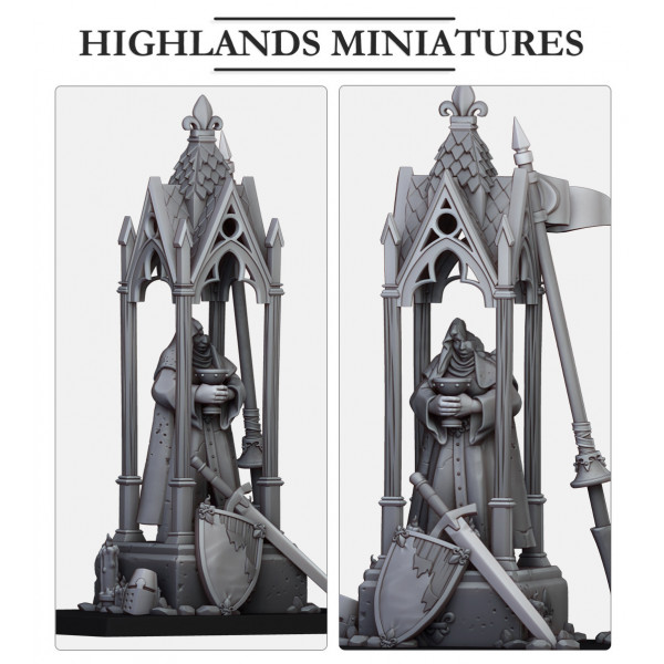 Higland miniatures Gallia - Pieux et décos 