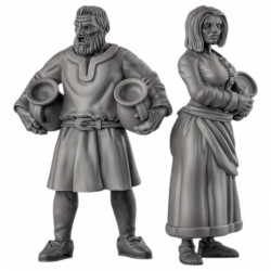 "Figurines Humains Duncan Shadow - Gamme Old School 28/30mm pour Wargames & JDR"

