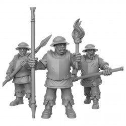  Duncan Shadow - Town Guard with Spears 